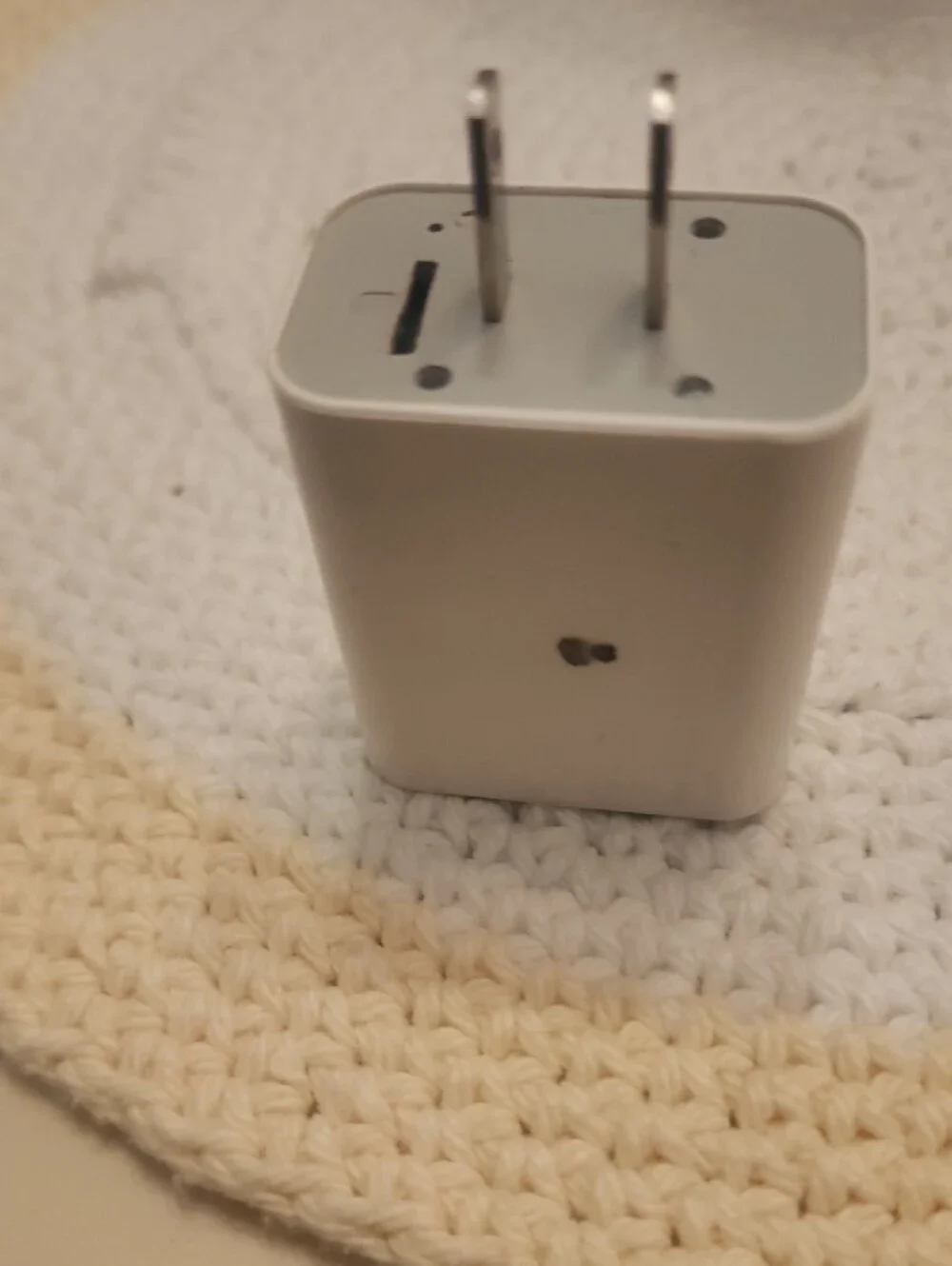 Dual USB Wall Charger - White